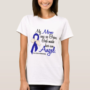 Angel 2 Mum Colon Cancer T-Shirt
