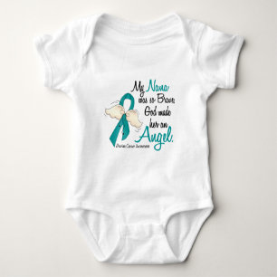 Angel 2 Ovarian Cancer Nana Baby Bodysuit