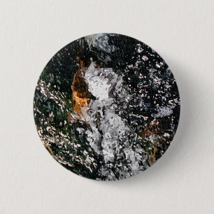 ANGEL 6 CM ROUND BADGE