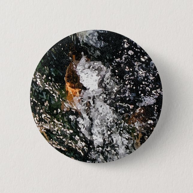 ANGEL 6 CM ROUND BADGE (Front)