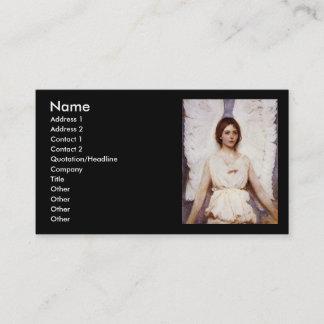 Angel, Abbott Handerson Thayer Fine Art Business Card