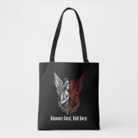 Angel and Devil Half Heaven Sent Hell Bent