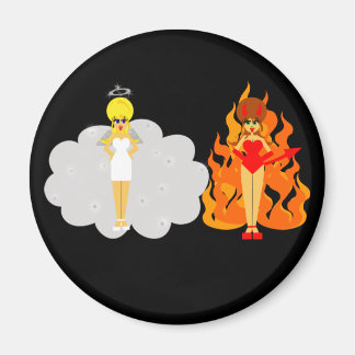 Angel and Devil Magnet