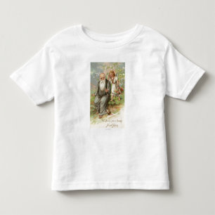 Angel and Father Time # 1 Toddler T-Shirt