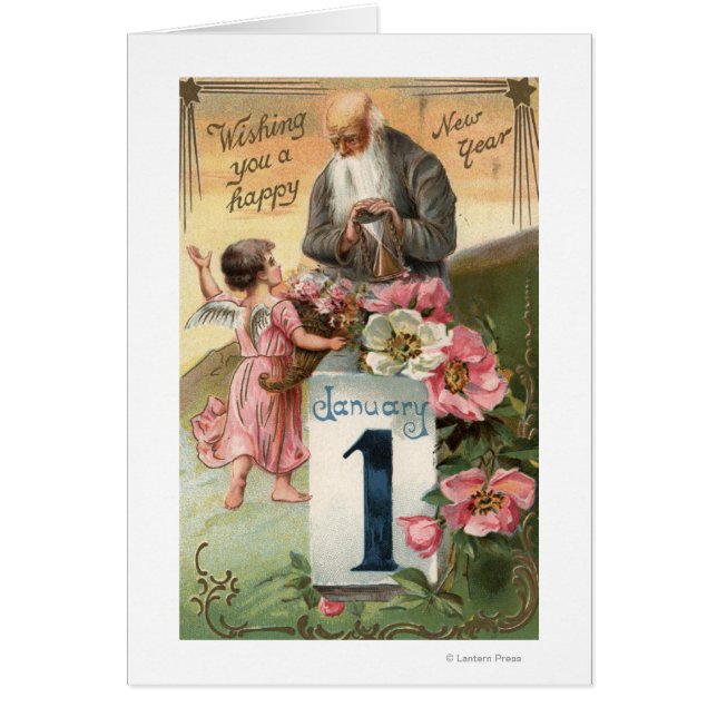 Angel and Father Time # 2 (Front)