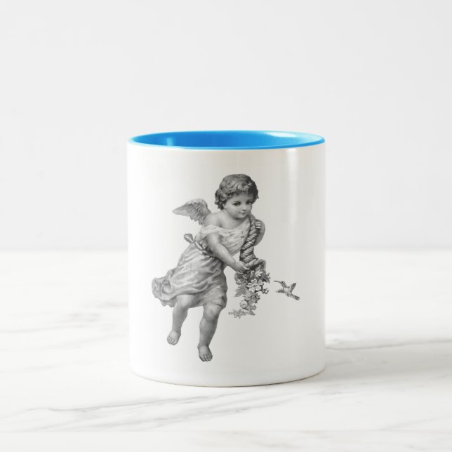 Angel and Humming Bird Mug (Center)