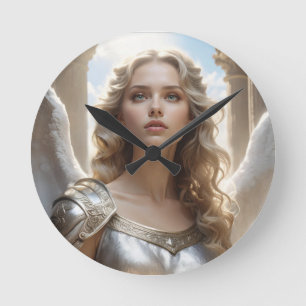 ANGEL - ANGELS ROUND CLOCK