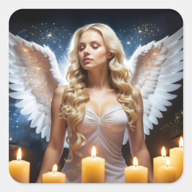 ANGEL - ANGELS SQUARE STICKER (Front)