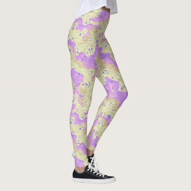 Angel Armour Camouflage Spandex Workout Leggings (Right)