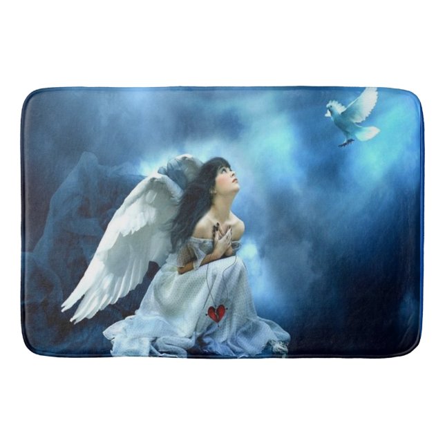 Angel Art Bath Mat (Front)