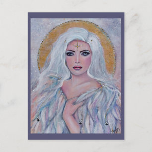 Angel art  by Renee Lavoie  Thank You Card