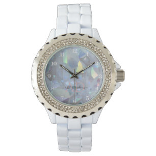 Angel Aura Quartz Crystal Monogram Watch