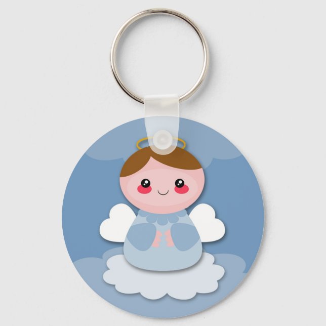 ANGEL Baby Boy - keychain (Front)