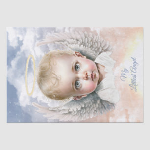 Angel Baby "My Littlest Angel"  Personalise Tissue Paper