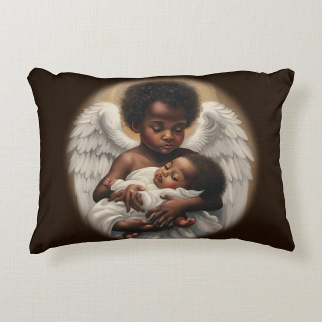 Angel babys decorative cushion (Front)