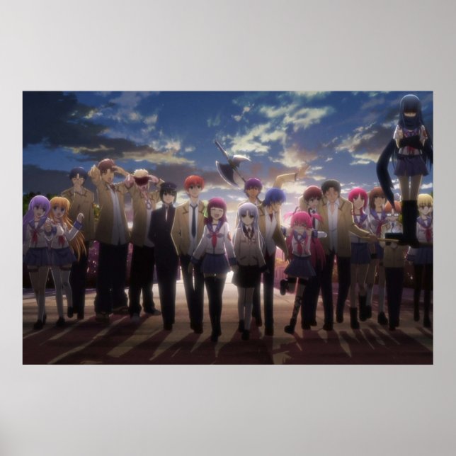 Angel Beats Characters  Angel Beats Poster (Front)
