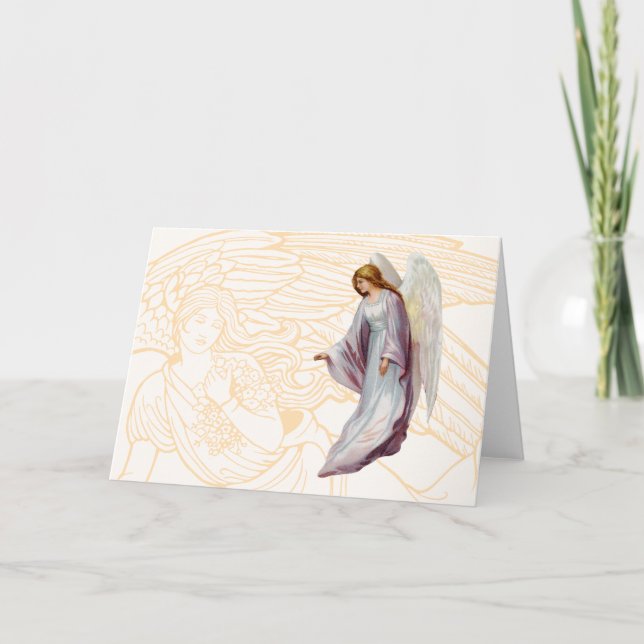 Angel Beautiful Messenger of God Card (Front)