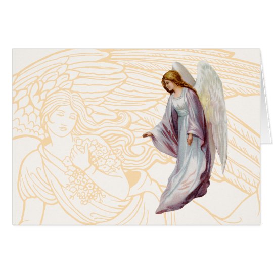 Angel Beautiful Messenger of God Card