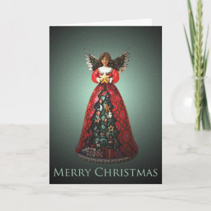 Angel Bell Christmas Card
