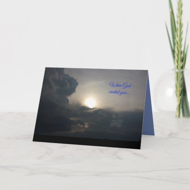 Angel Birthday Card (Front)