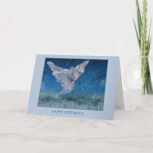Angel birthday card (w/scripture)