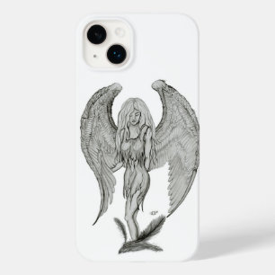 Angel - Black and White Design Case-Mate iPhone 14 Plus Case