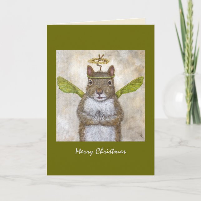 Angel Blake Christmas card (Front)