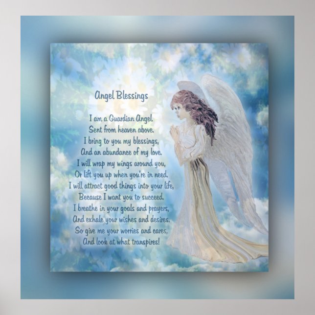 Angel Blessings Poster (Front)