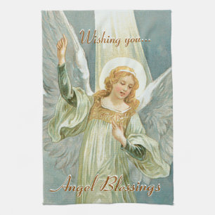 Angel Blessings Tea Towel