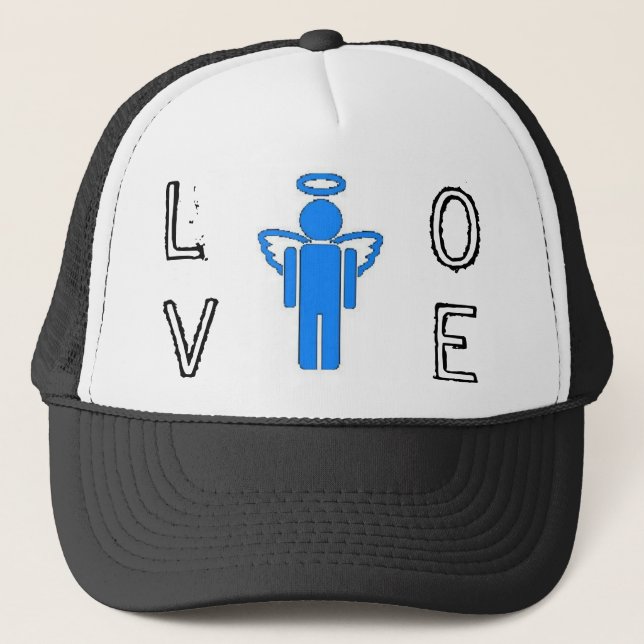 Angel Boy Trucker Hat (Front)