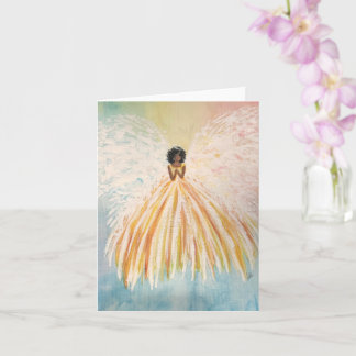 Angel Bright Blank Card