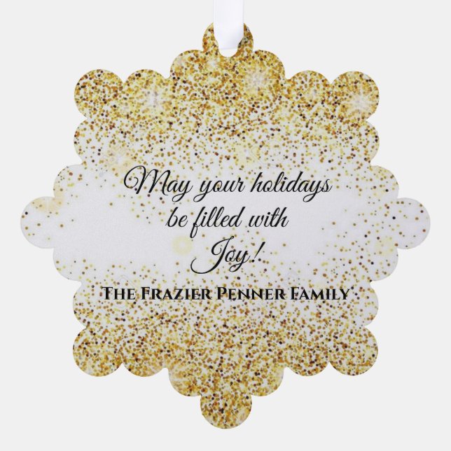 Angel Bright Paper Ornament (FRAZIER PENNER) (Back)