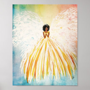 Angel Bright Poster