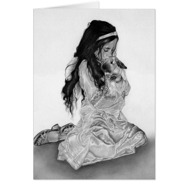 Angel Bunny Card (Front)