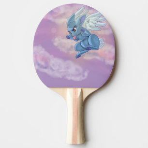 Angel Bunny Ping Pong Paddle
