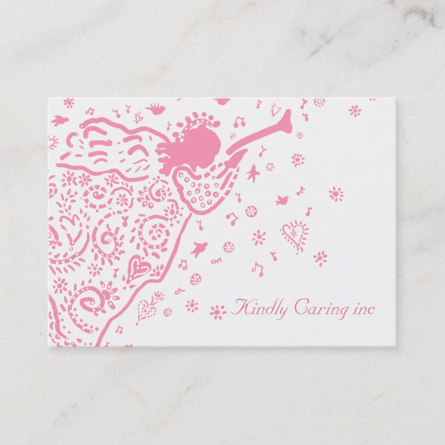 Angel business card (Front)