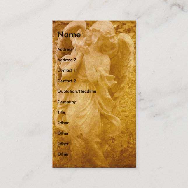 Angel Business Card (Front)