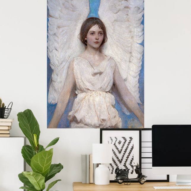 Angel by Abbott Handerson Thayer Poster (Home Office)