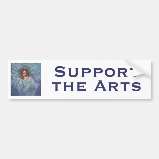 Angel by Vincent van Gogh Bumper Sticker (Front)