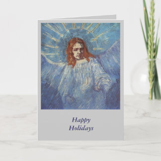 Angel by Vincent van Gogh Holiday Card