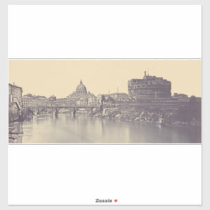 Angel castle and Vatican dome