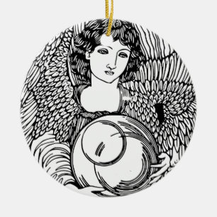 Angel Ceramic Tree Decoration