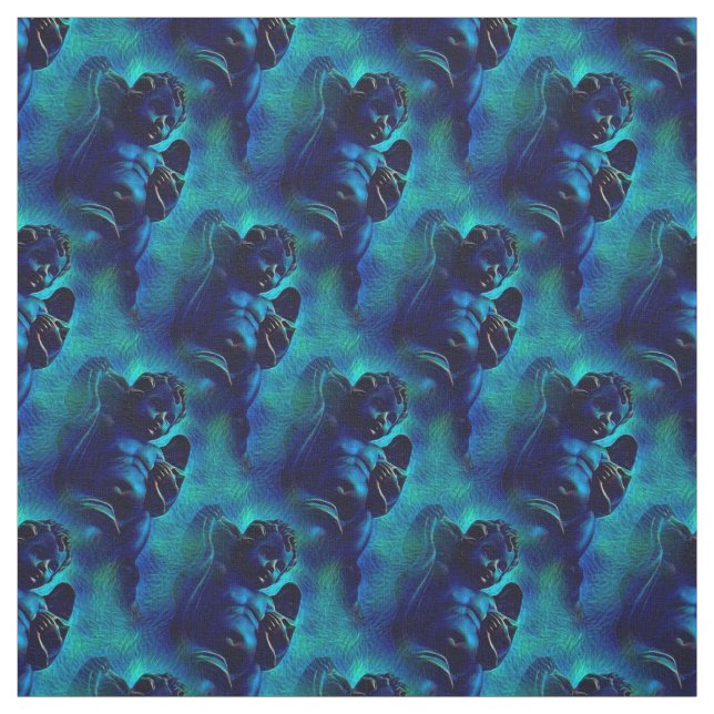 Angel Cherub Baby Fabric (Swatch)
