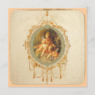 Angel Cherubs Invitation Save the Date Cards
