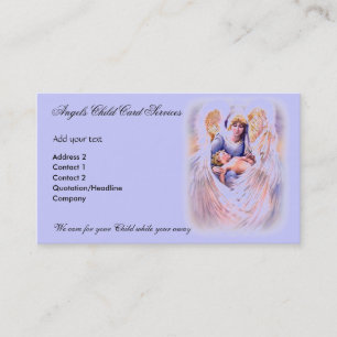 Angel Child Care Business card