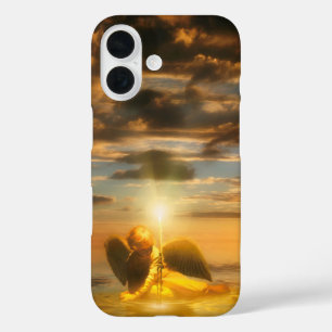 Angel Child LIGHT THE WORLD iPhone 16 Case