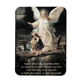 Angel, Children, Bridge, Poem Magnet