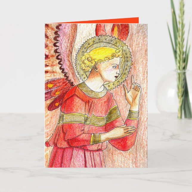 Angel Christmas Card (Front)
