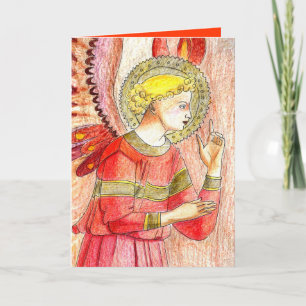 Angel Christmas Card