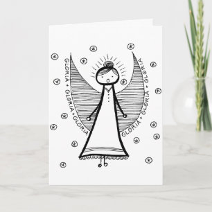 Angel Christmas Card